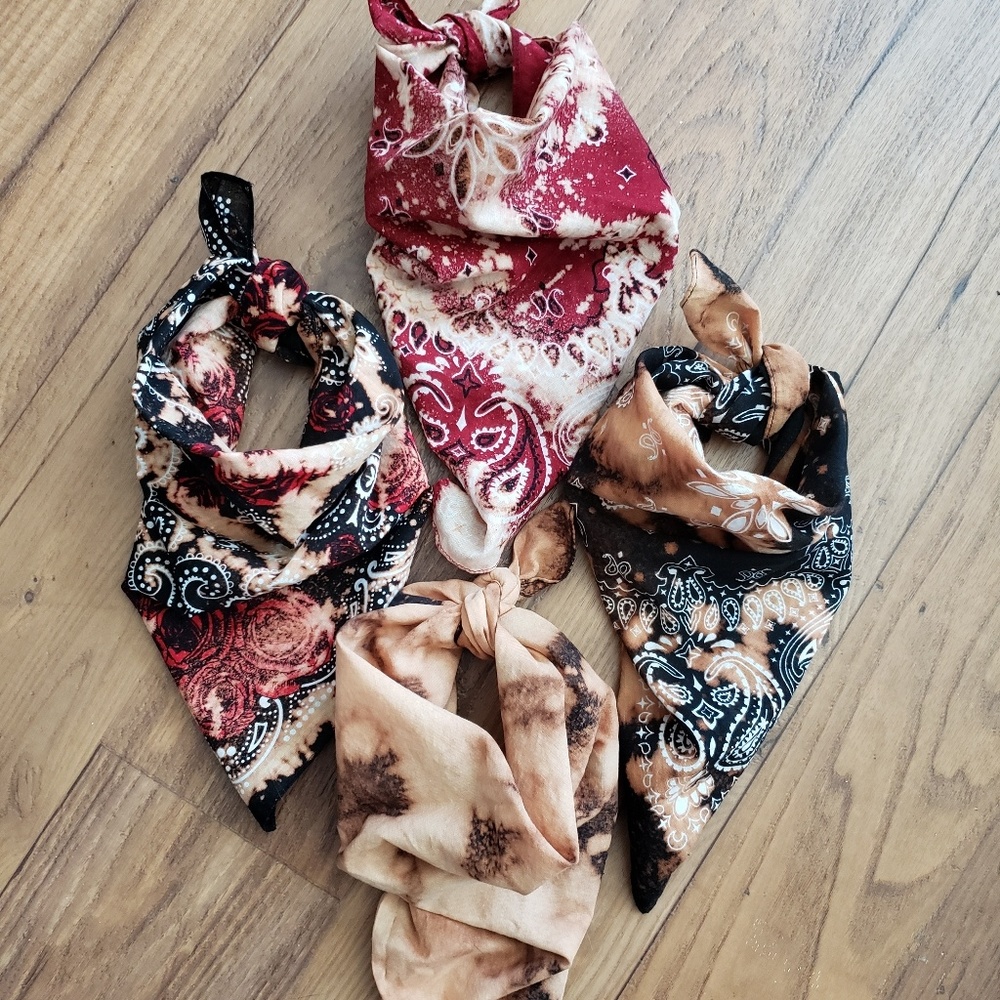 Acid Wash Rocker Bandanas - Picture 6 of 6